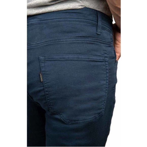 Jachs New York Men's Straight Fit Mid-Rise 5 Pocket Traveler Pant - Picture 2 of 3
